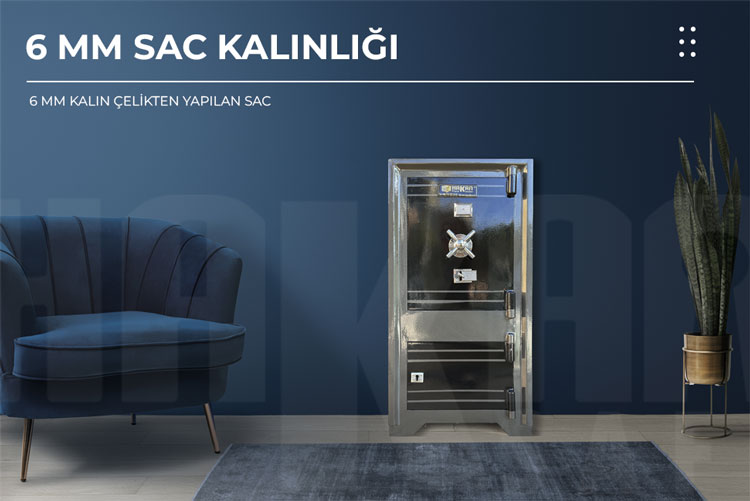 Çift Kapılı Çelik Kasa